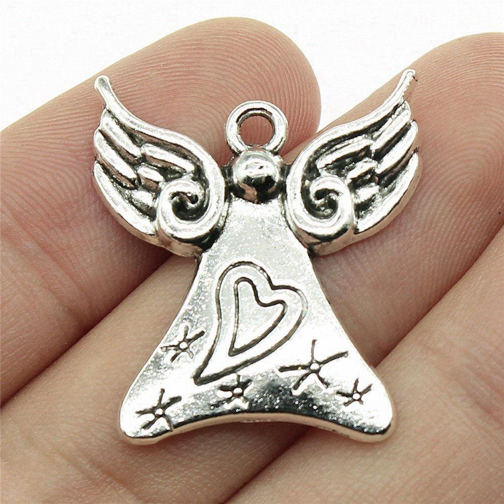 Big Angel Charms Pendant Couple Jewelry Unusual Gifts For