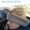 Adjustable Airplane Heads Support Pillow Strap Comfortable Cars Neck Support Band Compact Travel Pillow Alternative Head Bobbing