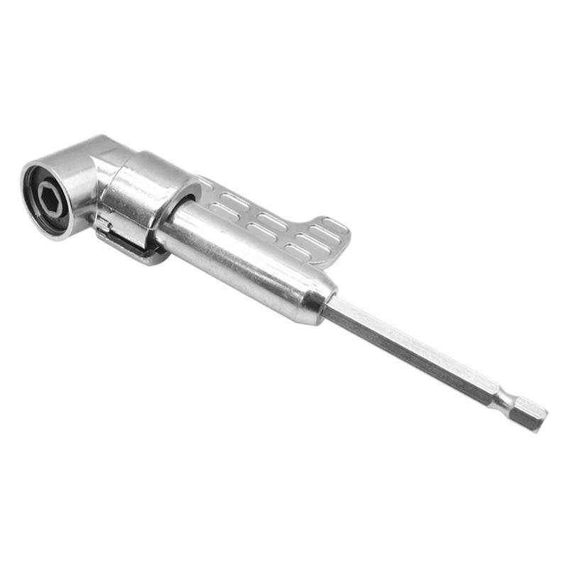 Portable 105° Right Angle Drill Bit Adapter 1/2Pcs Angled Screwdriver for Outdoor Tight Space Repair Work