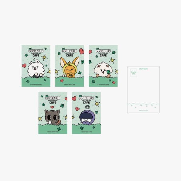 Pre-order 2025 TXT PPULBATU CAFE Postcard Set