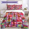 3pcs Duvet Cover Set (1*Duvet Cover + 2*Pillowcase, Without Core), Scooby Print Soft All‑Season Bedding Set, Home Bedroom Decor Gift