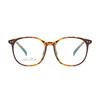 Rivet Round Photochromic Myopia Glasses Anti Blue Light Women Men Prescription Eyewear -0.5 to -6.0