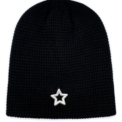 OTHER-worldly Star Summer Knit Beanie [Black]