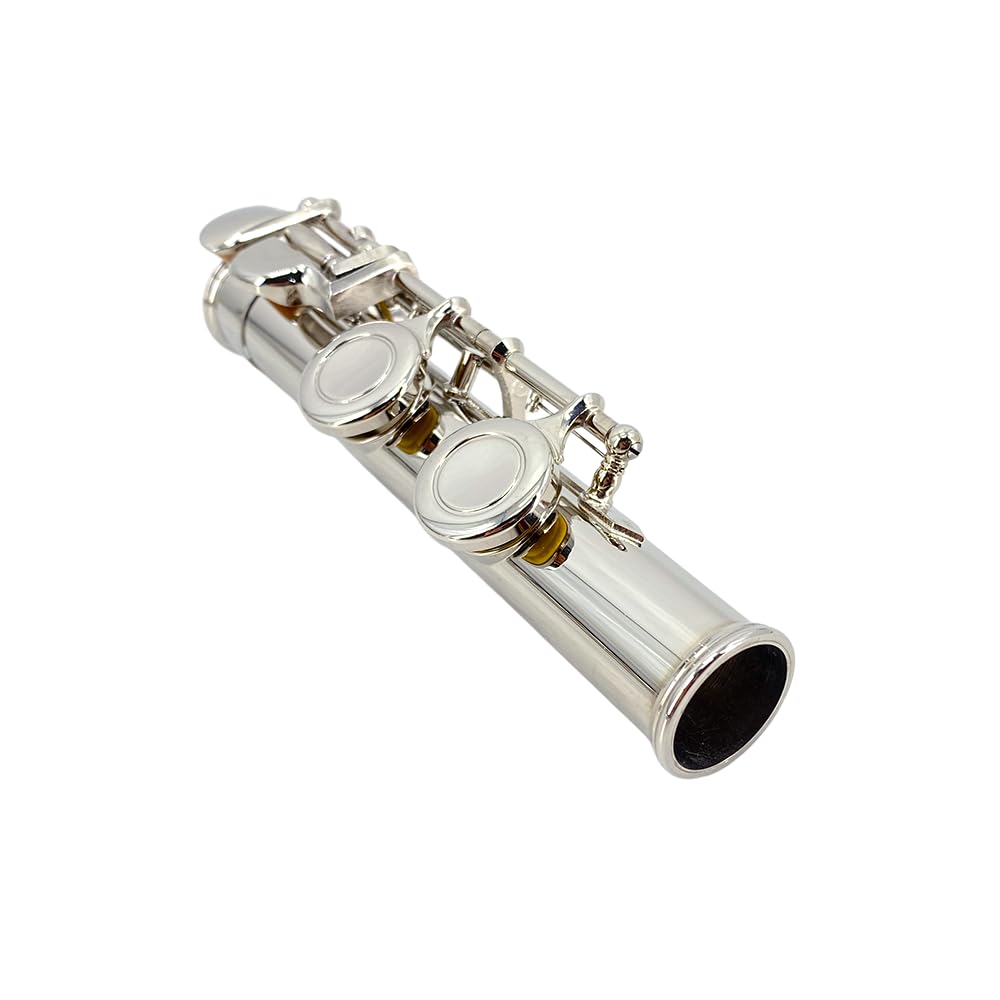 WUQIMUSC C Flute Instrument Durable Easy to Includes Carrying Cleaning and Ideal for Learning 16-Key Closed-Hole - Beginner/Student Flute, Design,
