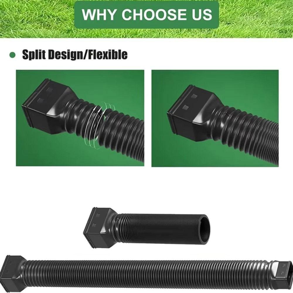 Durable Downspout Extender Extendable Flexible Downspout Retractable Downspout  Outdoor Villa