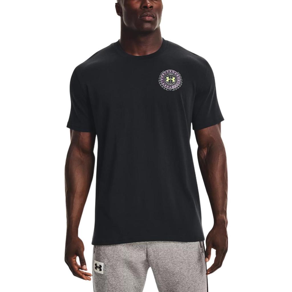 Under Armour Crest T Shirt Men's Black 1366471-001