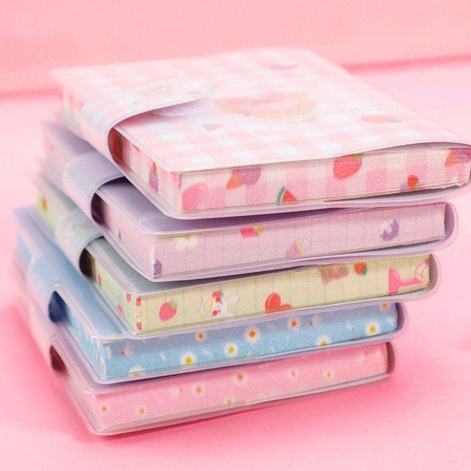 Kawaii Mini Portable Notebook Small Notepad For Daily Notes School Office Stationery Convenient To Carry Cute