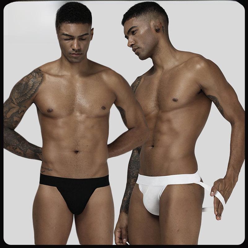 

Men s Summer Cotton Sport Thong - Low-Waist, Hip-Lifting, Letter Design M