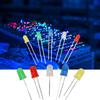 300PCS 3mm 5mm LED Light Emitting Diodes Kit  YellowGreenBlueRedWhite
