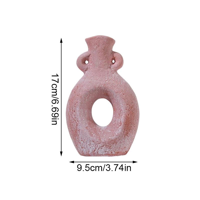 1PC Fried Flower Holder Wabi-Sabi Style Fried Flower Arrangement Ins Ceramic Vase Vintage Multiple Options Available