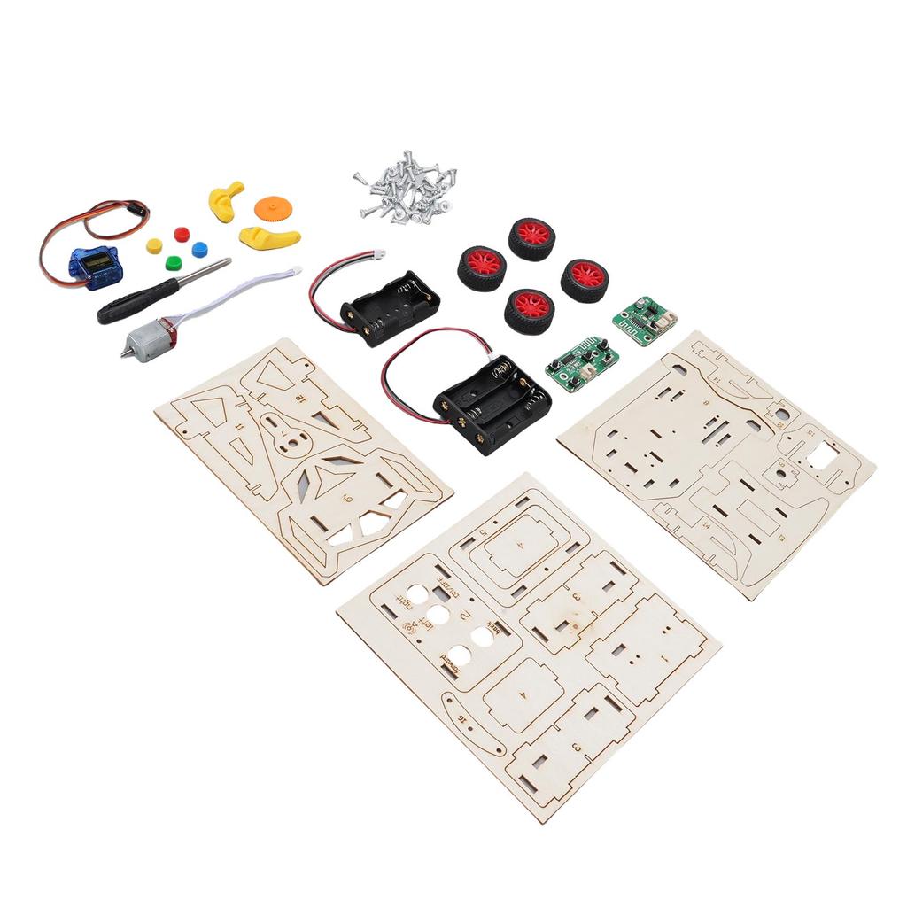 DIY Model Cars Kit STEM Beech Wood Projects Toys for Kids Skill Development Easy Assembly