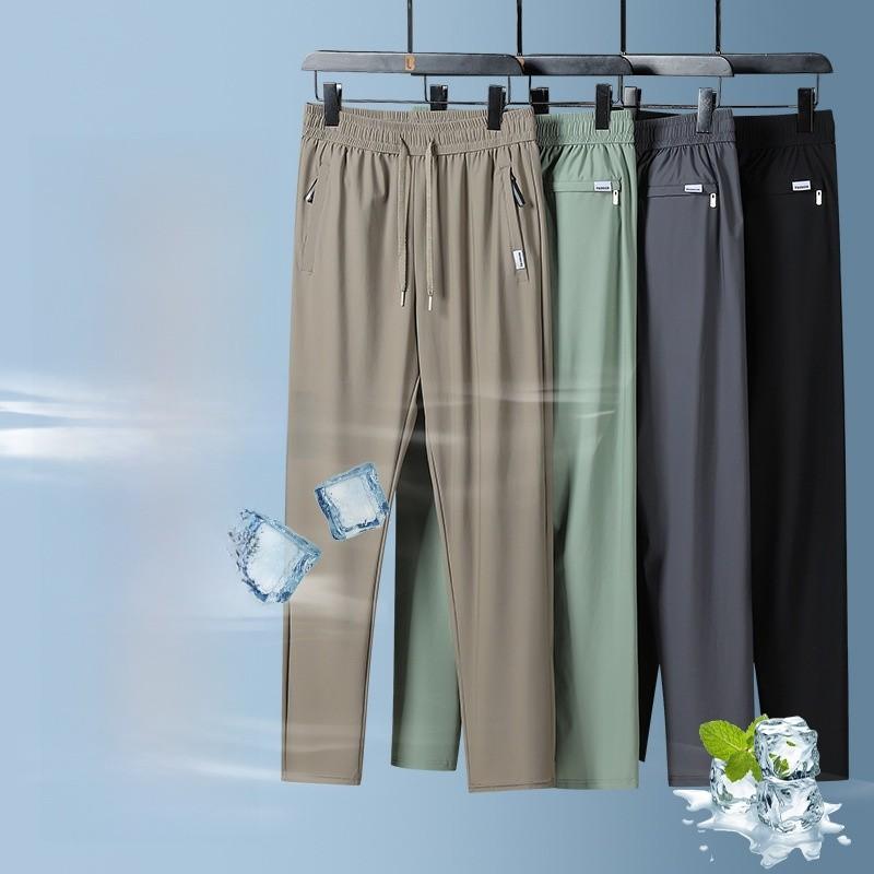 Men Summer Upf50 Plus Athletic Pants With Quick Dry Lightweight Fabric For Casual Daily Wear