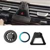 1Set ABS Plastic Material For 2017-2023 BMW 5 Series 525i 530i G30 Special Car Magnetic Phone Holder Fixed Bracket Stand Mobile