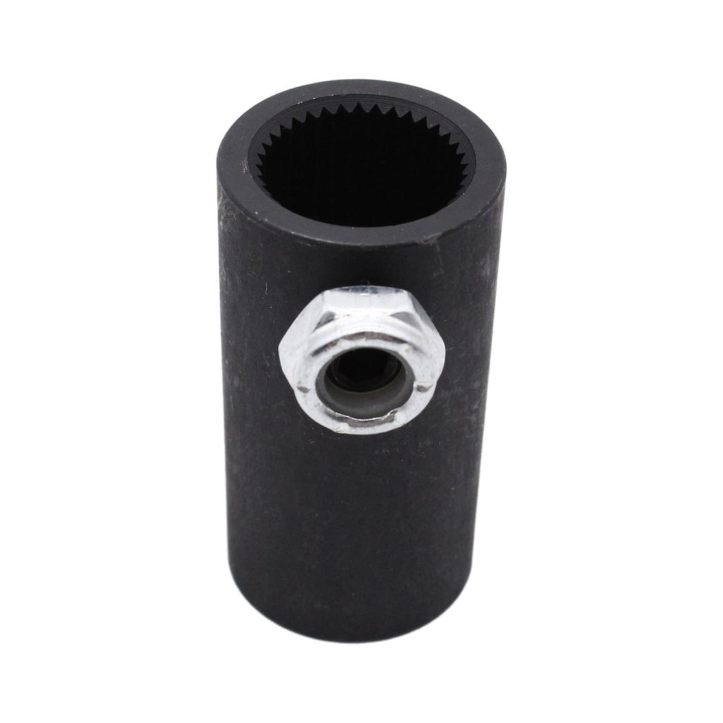3/4"-36 Spline'dan 3/4" Yuvarlak Pürüzsüz Direksiyon Mili Bağlantı Parçası Esnek Olmayan Standart Araba Motosiklet Tekneler için
