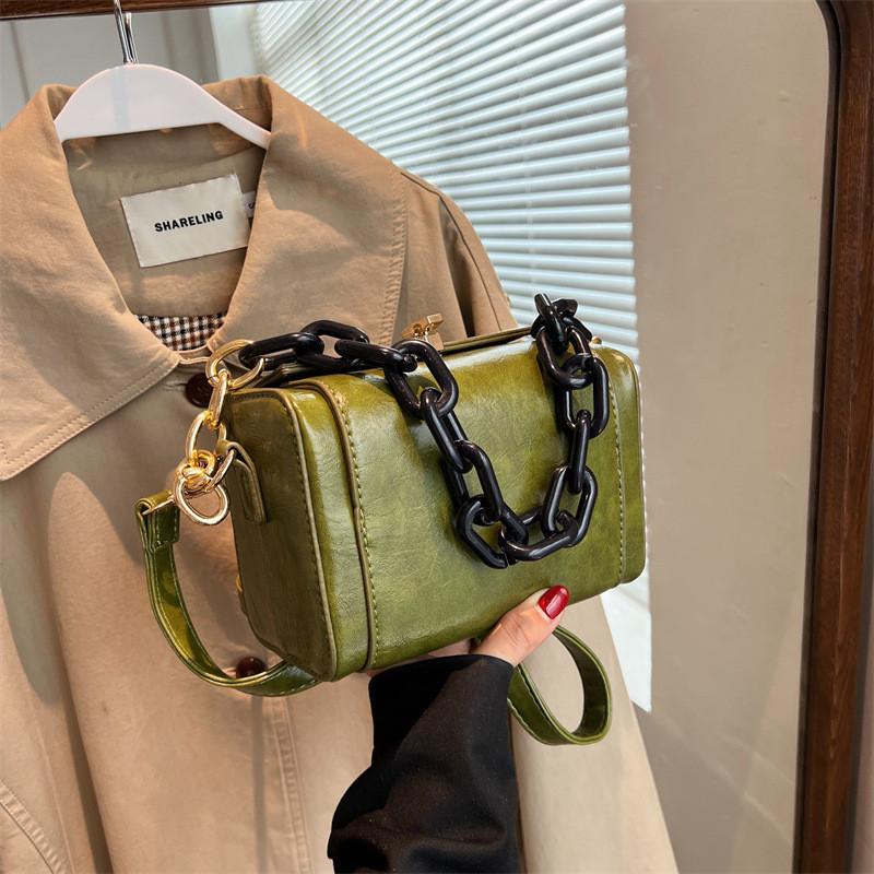 Stylish Urban Minimalist Pu Shoulder Bag In Various Colors