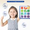 Montessori Fraction Learning Math Toys Magnetic Arithmetic Teaching Aids Educational Book Toy For Children Christmas Gifts