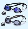 Swimming Goggles for Kids and Swim Swimming Age 6 and Underwater UV Mirror Soft Leak Impact Adjustable Easy To Case Earplugs Elementary School Unisex