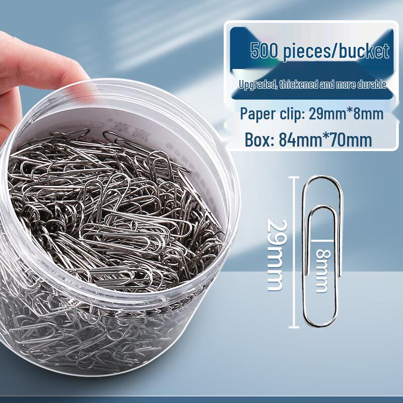 Ally Stainless Steel Paper Clips, 1000 Count