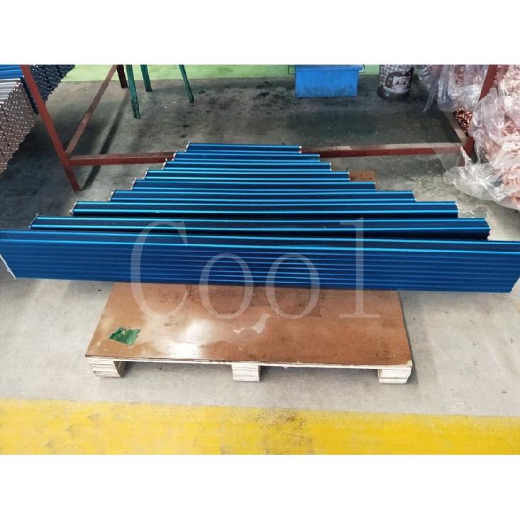 1100*65*200mm Fan coil surface cooler copper tube condensation evaporator central air conditioning aluminum foil radiator