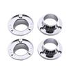 Steel Wardrobe Flange Brackets Connectors Metal Pipe Connectors Wardrobe Flange for Secure & Stylish Closet Assembly
