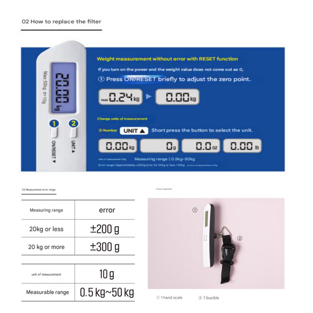 Reseportabel Horisontell Handvåg