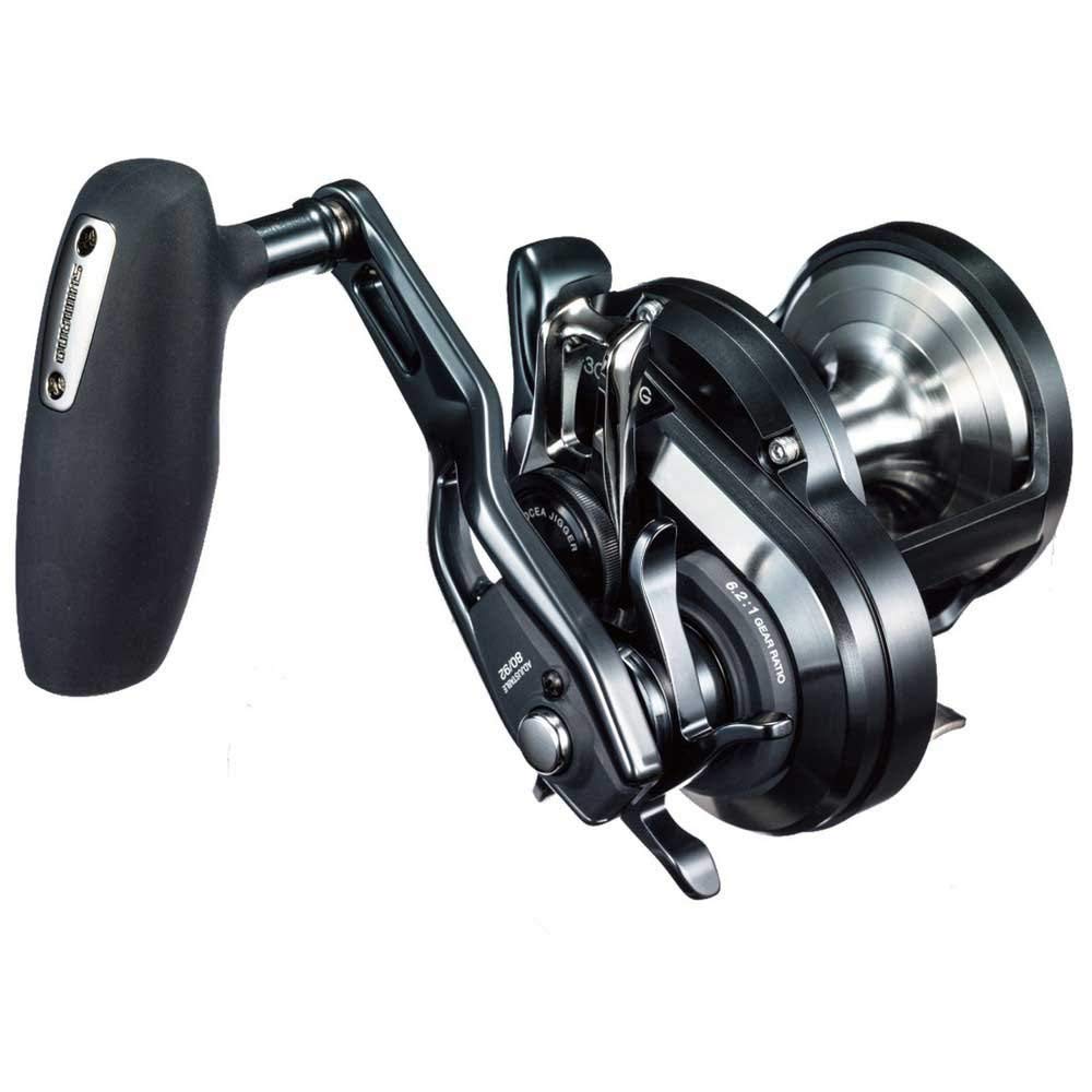 

Shimano Ocea Jigger F Custom 2001NRHG Baitcasting for Amberjack and Tuna (Left) Reel, Double-Axis,