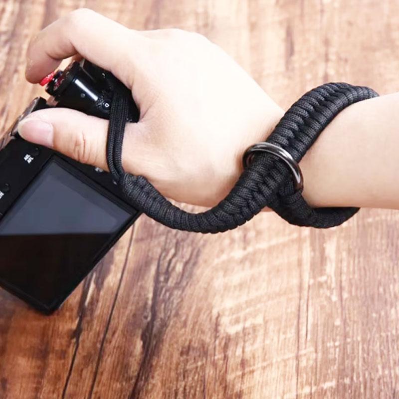 Schnellverschluss Geflochtenes Handgelenkband Seil Armband für Leica für Sony für Fujifilm für Fuji für Canon für Nikon Kamera