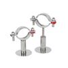 304 Stainless Steel Adjustable Pipe Clamp Bracket