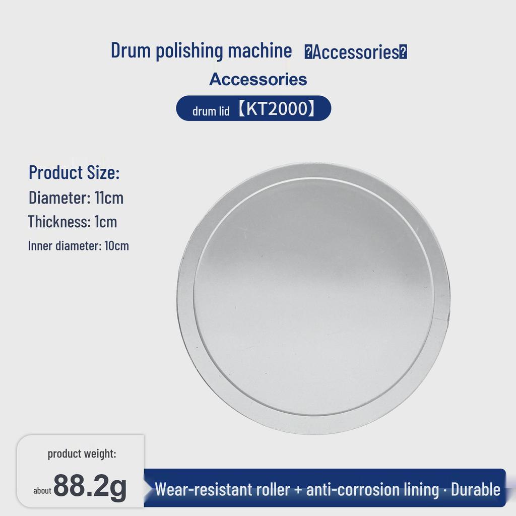 Barrel Polishing Machine for Gold & Silver Jewelry - KT-6808 Electric Rotary Cleaner