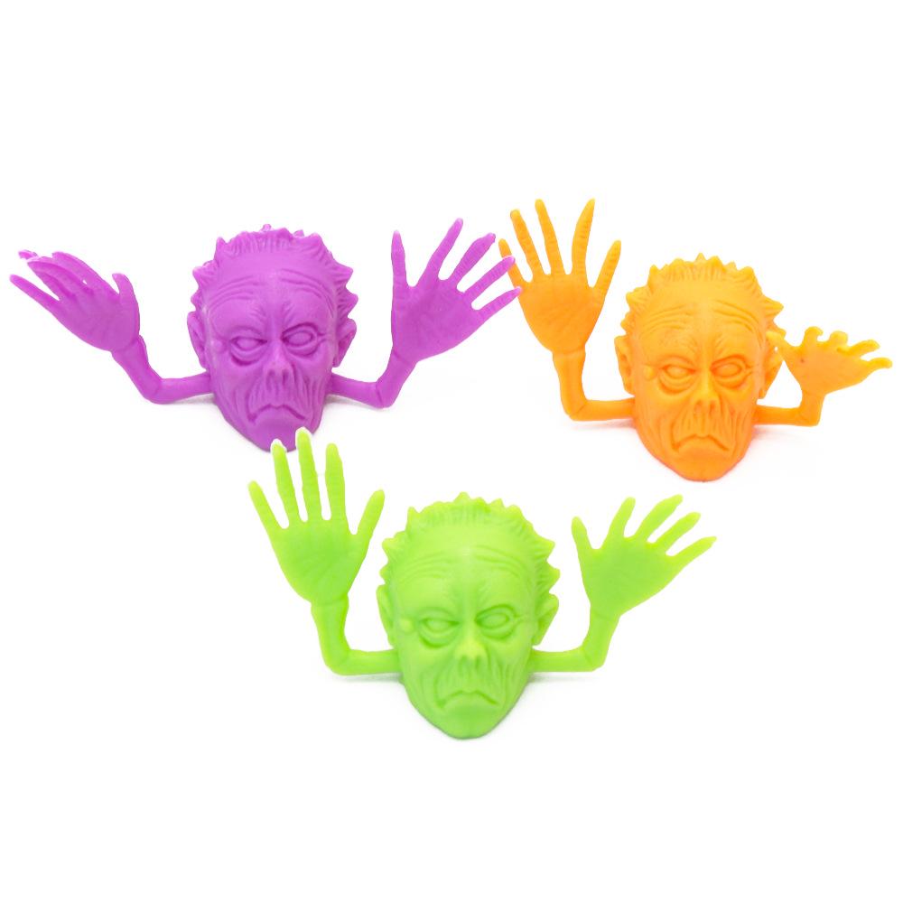 Scary Ghost Skull Finger Puppets - Halloween Party Props & Doll Accessories