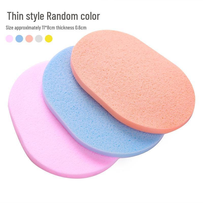Seaweed PVA Sponge Facial Cleansing and Makeup Remover Puff