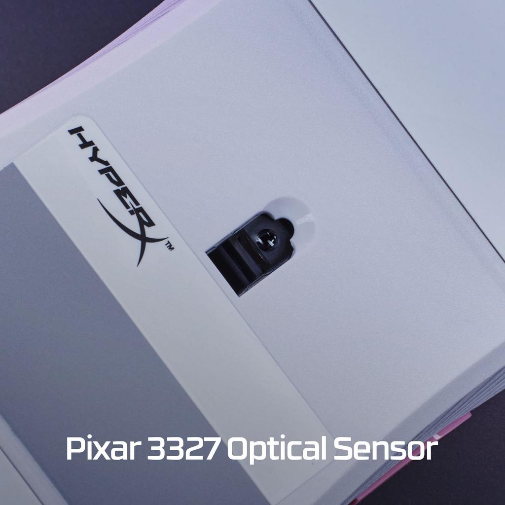 Hyper-X Pulsefire Core RGB Gaming Mouse, Pink, for Gamers, Optical, DPI Adjustable, Omron Switches, 2-Year Warranty, 639P1AA