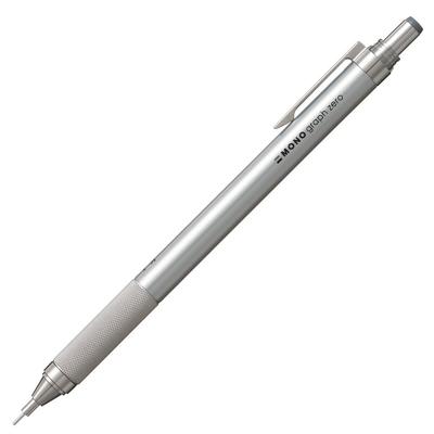 Tombow MONO Graph Zero Mekanisk Blyant 0,5 mm, Sølv, DPA-162B