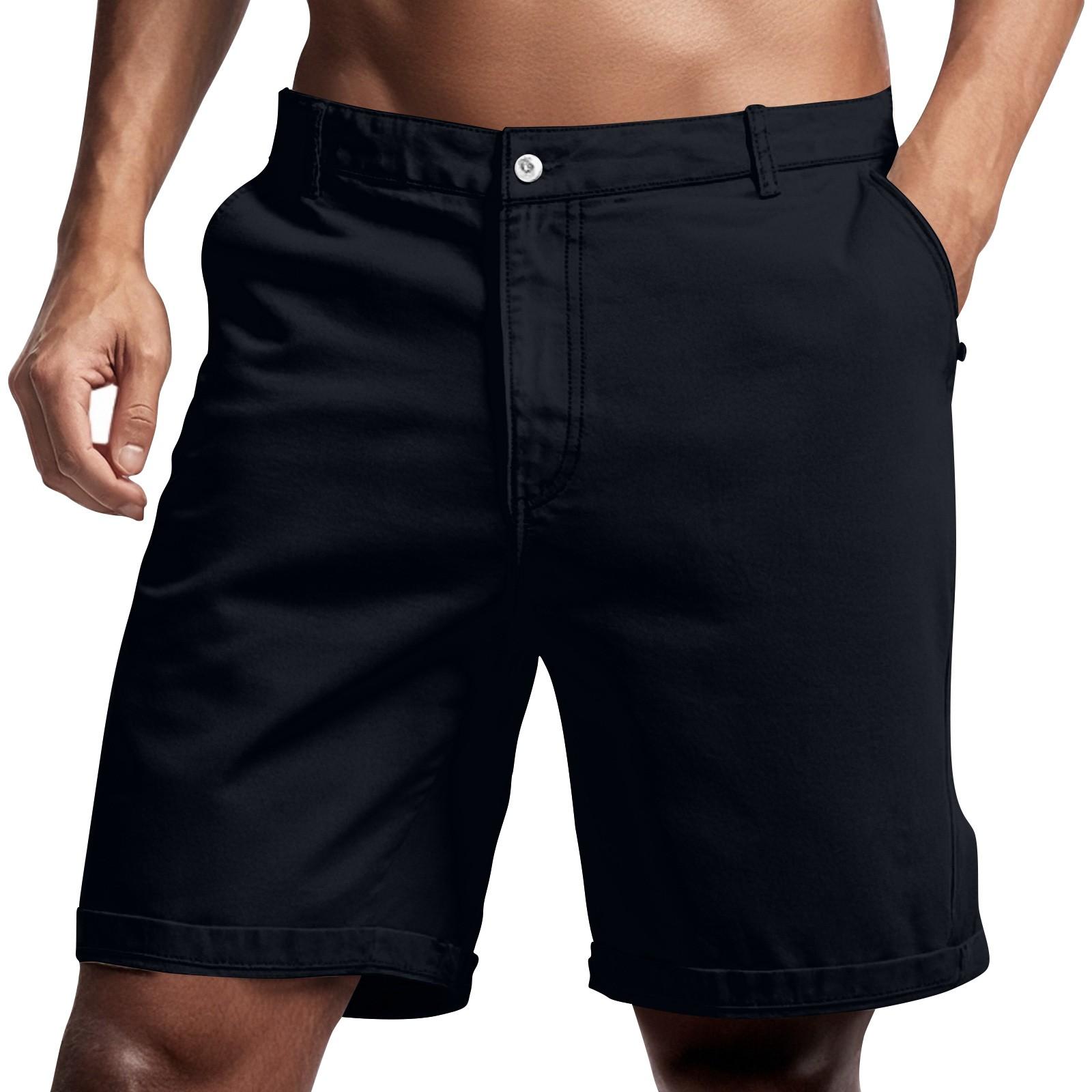 

Men s Summer Suit Shorts Straight Loose Five-point Pants Outer Wear Casual Pants XL