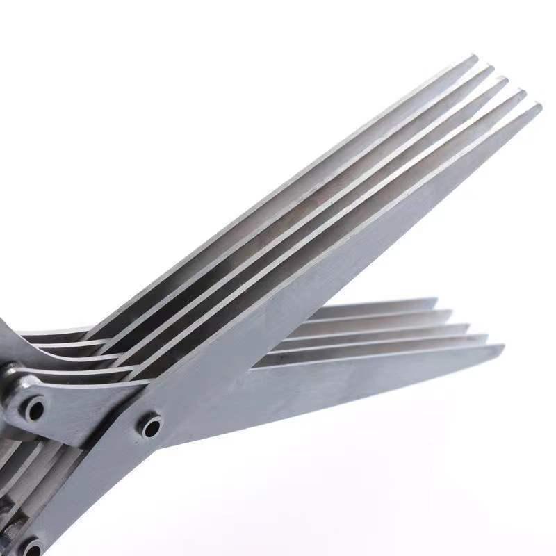 Multi-layer Stainless Steel Kitchen Scallion Cutter