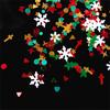 Flakes DIY Nail Art Decorations Xmas Tree Nail Glitter Snowflake Nail Sequins Snow Flakes Slices