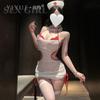 Erotic Underwear Sexy Nurse Pure Desire Role-playing Nightclub Hip-Hugging and Waist-cinching Uniform Seductive Set 1506