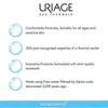 Uriage Power3 Roll-On Deodorant, 50ml, Gentle Daily Formula for Effective Odour Protection