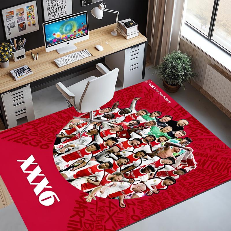 Ajax Pattern Rug, Indoor/Outdoor Mat, for Picnic, Gameroom, Bedroom, Office, Living Room, Home Decor Carpet, Birthday Gift