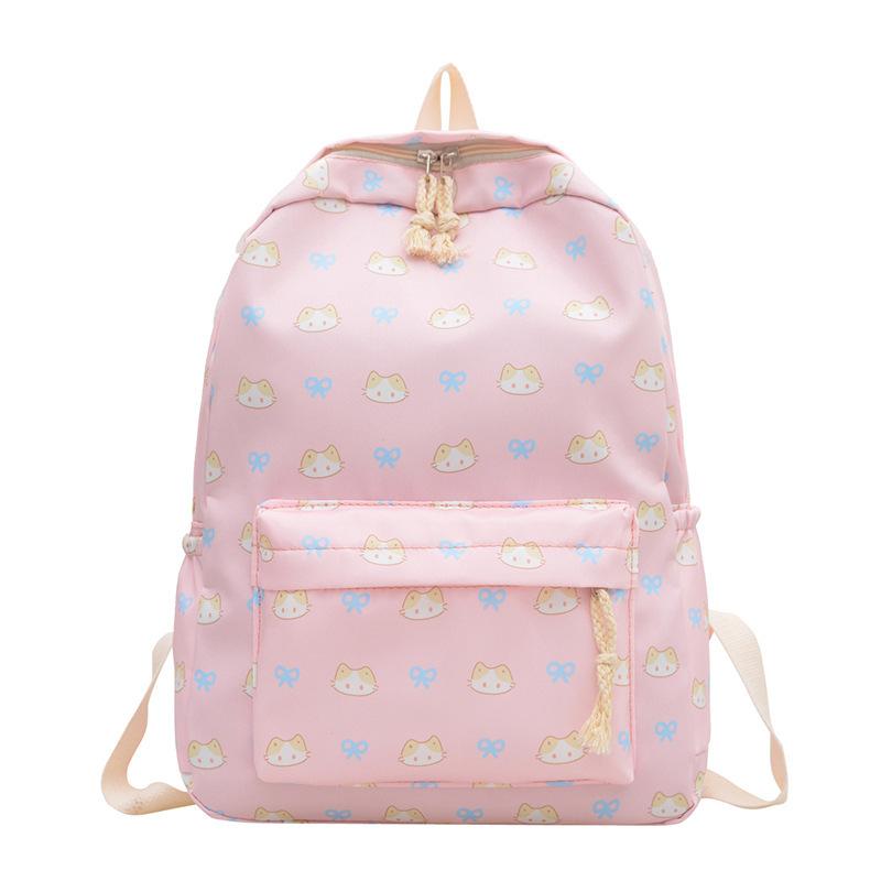 Schoolbag new large-capacity student schoolbag casual cute cartoon backpack small fresh girl college style backpack