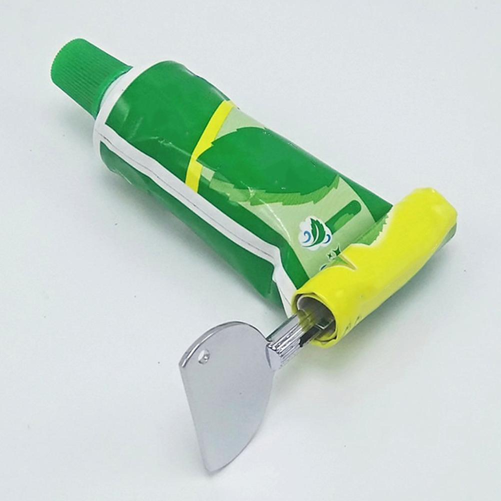 3 Stück Zahnpasta-Quetscher Metall Aluminiumlegierung Tube Zahnpasta-Roller Tubenpresse Spender für