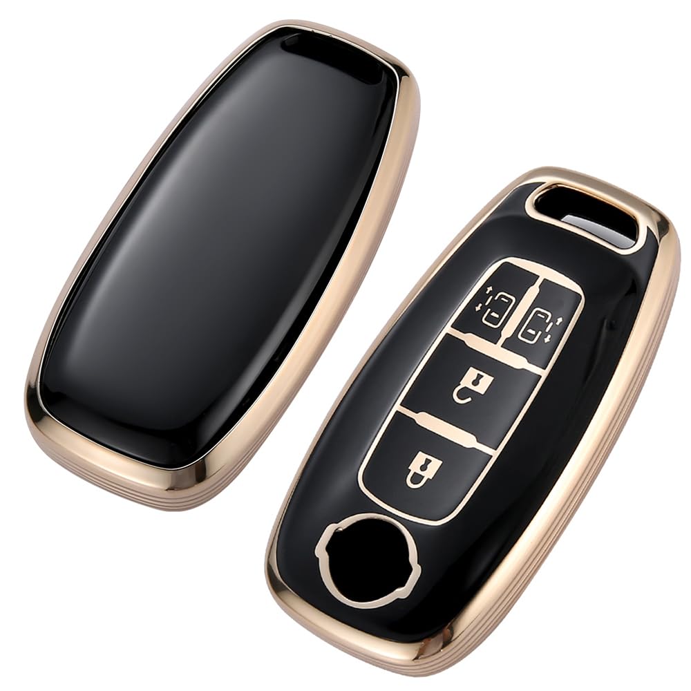 Kinotaka New Serena Key Case for Nissan Compatible with Nissan Serena C28 Series Double