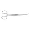Hemostatic Forceps 14cm Stainless Steel Curved Tip Pliers Pet Hair Tweezers Livestock Supply