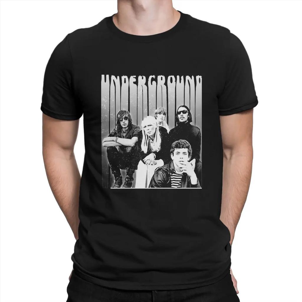 Men's T-Shirt Received The 2017 Grammy Lifetime Achievement Award Combination Cotton Short The Velvet Underground T Shirts