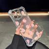 Ins Wind Sweet Strawberry for iPhone17ProMax Glitter Mobile Phone Case 15 Apple 16 Niche 13 Fine Holes