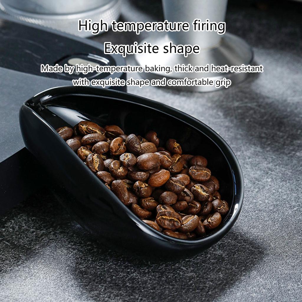 Coffee Bean Dosing Cup Coffee Bar Accessories Single Dose Measuring Tray Coffee Bean Dosing Cup Ceramic Cup
