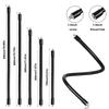 New Metal Monopod Metal Tube Rod Flexible With 1/4inch Screw Selfie Stick Stands Lightweight Tripod Extension Arm SLR Cameras 7