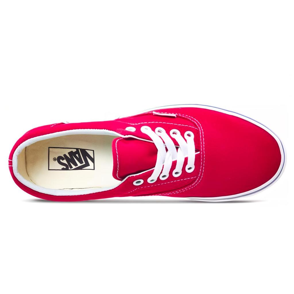 Era Vans Check Block - Tango Red VN0A38FRVOR