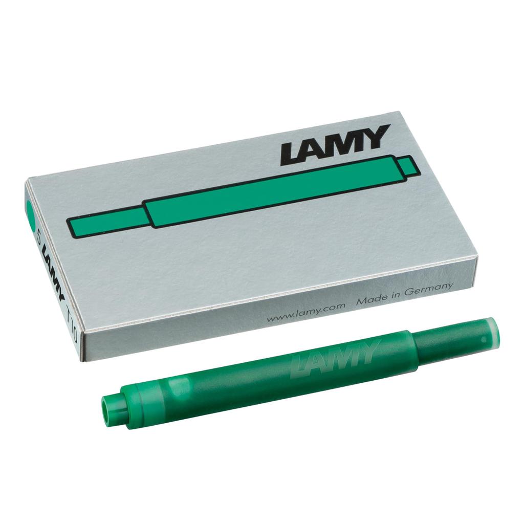 LAMY Cartridge LT10GR Imported Ink, Green, (Genuine Product)