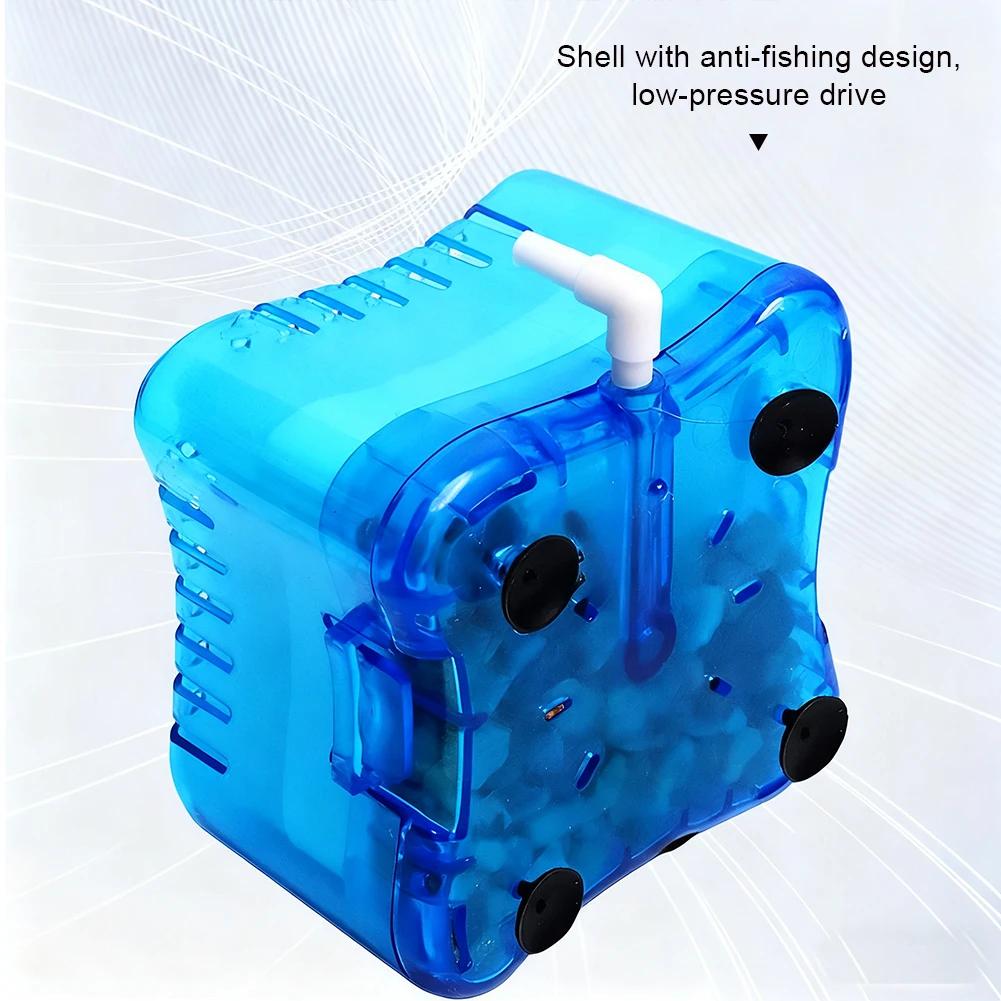 Small Fish Tank Desktop Tank 3-in-1 Mini Aquarium Filter Self Cleaning Water Circulation Ultra Quiet